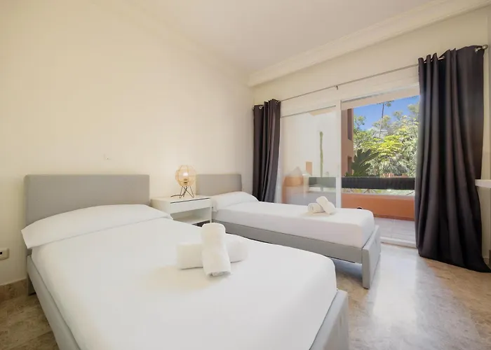 With Large Terrace, Swimming Pool And Areas, Next To Puerto Banus Apartament