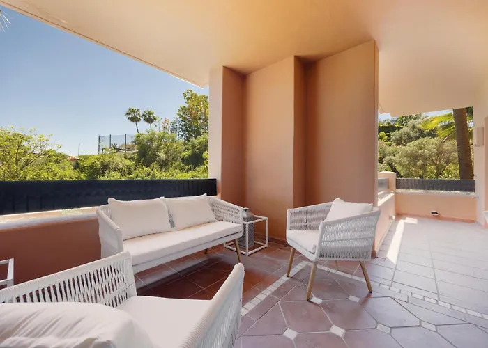 With Large Terrace, Swimming Pool And Areas, Next To Puerto Banus